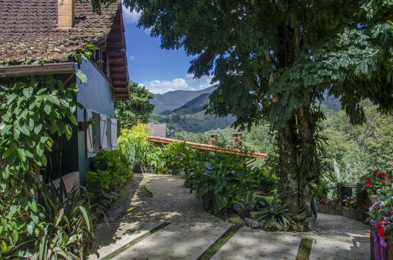Chalés Lirio dos Vales Visconde De Maua Kültér fotó